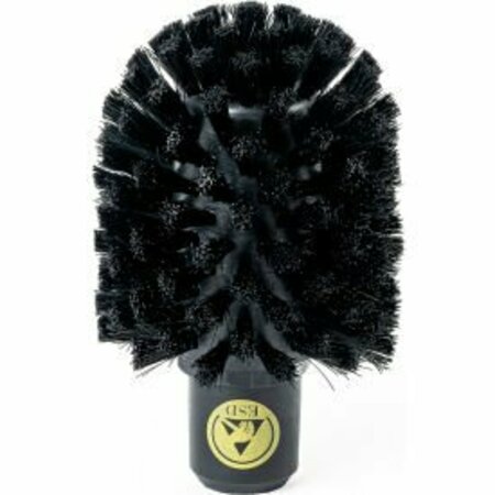 LPD TRADE LPD Trade ESD, Anti-Static Tube Brush, Base only, 5-1/9in, Black - C27133